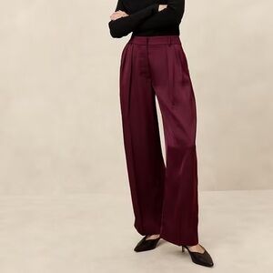 Banana republic silky relaxed trouser